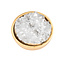iXXXi Jewelry iXXXi Jewelry Top Part Drusy Crystal Goudkleurig