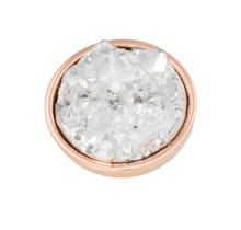 iXXXi Jewelry Top Part Drusy Crystal Rosé