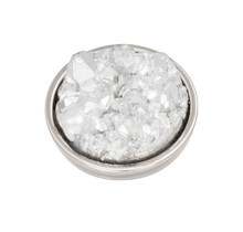 iXXXi Jewelry Top Part Drusy Crystal Zilverkleurig