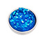 iXXXi Jewelry iXXXi Jewelry Top Part Drusy Blue Zilverkleurig