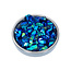 iXXXi Jewelry iXXXi Jewelry Top Part Drusy Capri Blue Zilverkleurig