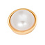 iXXXi Jewelry iXXXi Jewelry Top Part Facet Pearl Goudkleurig