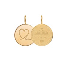 iXXXi Jewelry Pendant Mother Love Small Goudkleurig