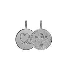 iXXXi Jewelry Pendant Mother Love Small Zilverkleurig