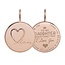 iXXXi Jewelry iXXXi Jewelry Pendant Daughter Love Big Rosé