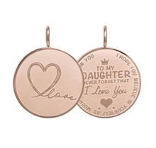 iXXXi Jewelry Pendant Daughter Love Small Rosé