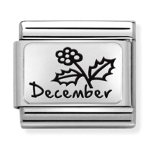 Nomination Link - 330112-24 - Classic MONTH FLOWER PLATES - December