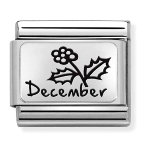 Nomination Link - 330112-24 - Classic MONTH FLOWER PLATES - December