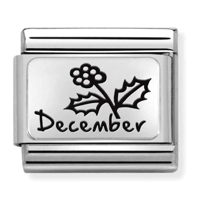 Nomination Link - 330112-24 - Classic MONTH FLOWER PLATES - December