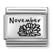 Nomination Link - 330112-23 - Classic MONTH FLOWER PLATES - November