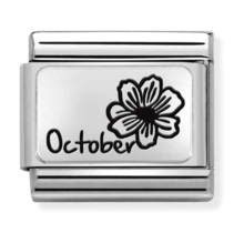 Nomination Link - 330112-22 - Classic MONTH FLOWER PLATES - October