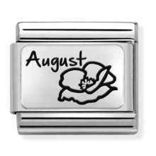 Nomination Link - 330112-20 - Classic MONTH FLOWER PLATES - August