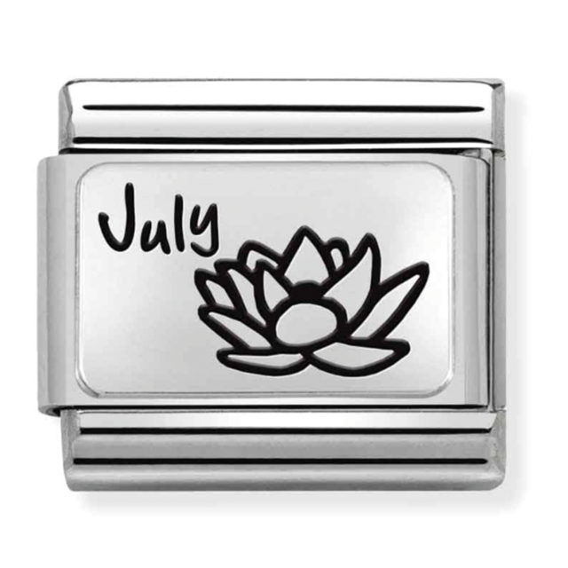 Nomination Link - 330112-19 - Classic MONTH FLOWER PLATES - July Nomination Link - 330112-19 - Classic MONTH FLOWER PLATES - July