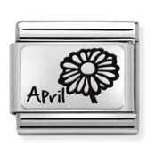 Nomination Link - 330112-16 - Classic MONTH FLOWER PLATES - April