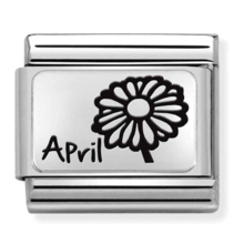 Nomination Link - 330112-16 - Classic MONTH FLOWER PLATES - April