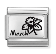 Nomination Link - 330112-15 - Classic MONTH FLOWER PLATES - March