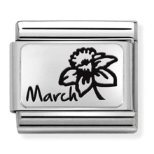 Nomination Link - 330112-15 - Classic MONTH FLOWER PLATES - March