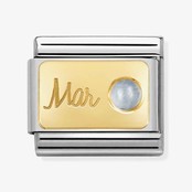 Nomination Link - 030519-03 - Classic MONTHSTONE Birthstone - Maart Nomination Link - 030519-03 - Classic MONTHSTONE Birthstone - Maart