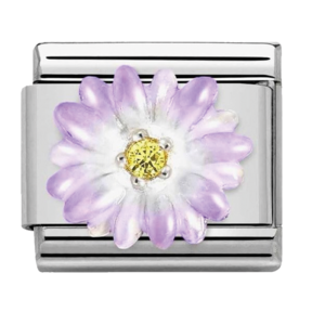 Nomination Link - 330321-03 - Classic CL SYMBOLS - Purple Flower