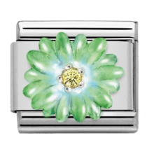 Nomination Link - 330321-07 - Classic CL SYMBOLS - Green Flower