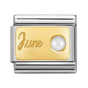 Nomination Link - 030519-06 - Classic MONTHSTONE Birthstone - Juni Nomination Link - 030519-06 - Classic MONTHSTONE Birthstone - Juni
