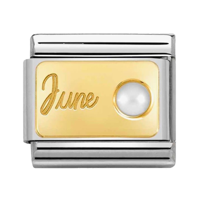 Nomination Link - 030519-06 - Classic MONTHSTONE Birthstone - Juni Nomination Link - 030519-06 - Classic MONTHSTONE Birthstone - Juni