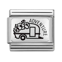 Nomination Link - 330111-25 - Classic PLATES - Caravan Flowers