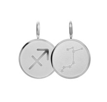 iXXXi Jewelry Pendant Sagittarius Zilverkleurig