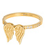 iXXXi Jewelry iXXXi Jewelry Vulring Wings 2mm Goudkleurig