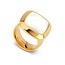 Melano Kosmic Dive For Pearls Ring Set Goudkleurig