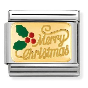 Nomination Link - 030282-17 - Classic ENGRAVED CHRISTMAS - Merry Christmas