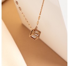 Samengestelde iXXXi Ketting Hollow Cube