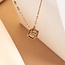 iXXXi Jewelry Samengestelde iXXXi Ketting Hollow Cube