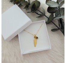 Samengestelde iXXXi Ketting Feather