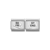 Nomination Link - 330101-42 - Classic OXIDIZED SYMBOLS - Be-Fri Nomination Link - 330101-42 - Classic OXIDIZED SYMBOLS - Be-Fri