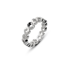 Melano Twisted Talia Ring Zilverkleurig