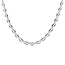 Biba Just Basic Mat Zilver Schelp Ketting 61248-MS