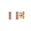 iXXXi Jewelry iXXXi Jewelry Earstuds Triple Stone Tanzanite