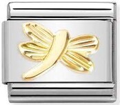 Nomination Link - 030149-56- Classic SYMBOLS - Diamond-Coated Dragonfly Nomination Link - 030149-56- Classic SYMBOLS - Diamond-Coated Dragonfly