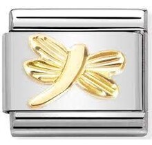 Nomination Link - 030149-56- Classic SYMBOLS - Diamond-Coated Dragonfly