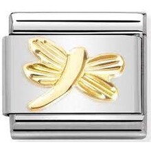 Nomination Link - 030149-56- Classic SYMBOLS - Diamond-Coated Dragonfly