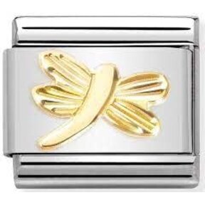 Nomination Link - 030149-56- Classic SYMBOLS - Diamond-Coated Dragonfly