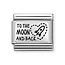 Nomination NOMINATION COMPOSABLE CLASSIC PLATE TO THE MOON BACK 330111/39