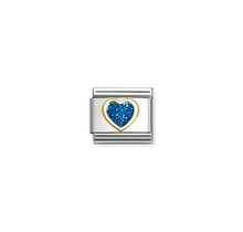 Nomination Link - 030220-07 - Classic GLITTER SYMBOLS - Blue