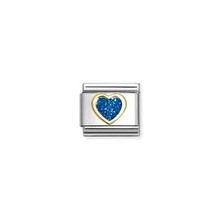 Nomination Link - 030220-07 - Classic GLITTER SYMBOLS - Blue
