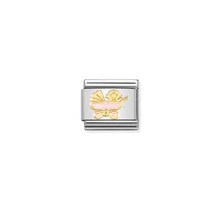 Nomination Link - 030272-60 - Classic SYMBOLS - Pink Baby Carriage
