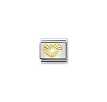 Nomination Link - 030149-51- Classic SYMBOLS - Diamond Coated Heart