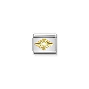 Nomination Link - 030149-54- Classic SYMBOLS - Diamond-Coated Rhombus
