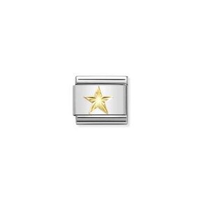 Nomination Link - 030149-55- Classic SYMBOLS - Diamond-Coated Star