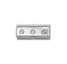 Nomination - 330710-50 - Link Classic DOUBLE ENGRAVED - Triple hex screws